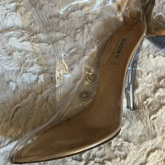 COPY - Yeezy Season 4 Transparent Thigh High Boots 🔥 🌺 💛